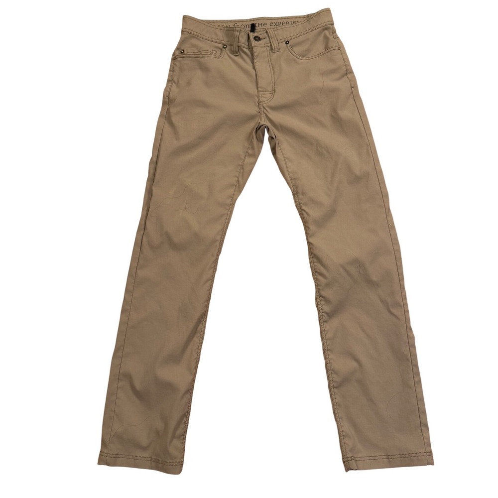 Prana Zion Slim Fit‎ Pants Tan Khaki Hiking Outdoor 30W x 32L Women's